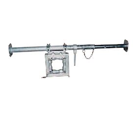 Adjustable boom with cable guiding device AD