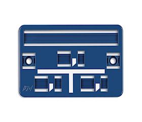 Plastic notice sign PLAT 110 x 70