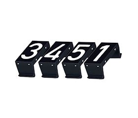 Sign CLIP 25 mm, black