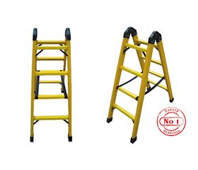 Tread stepladder ELECTRO CLIMBO 100% GRP