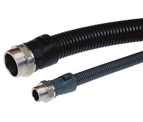 Conduit fitting ADAPTALOK straight SA metric