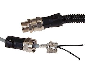 Cable fitting ADAPTALOK SBCA EMI