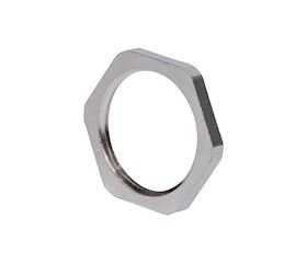 Counter nut, nickel plated brass (M)