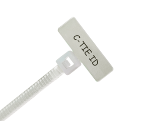 C-TIE ID fascette: soluzione di etichettatura senza alogeni per una marcatura chiara