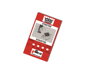 Writable etiquettes TEK/TPS Sans bordure