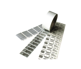 Security labels EET POLYESTER - roll