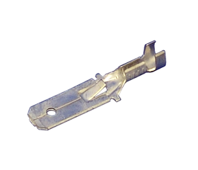 Faston maschio con linguetta di bloccaggio FS MS RZ