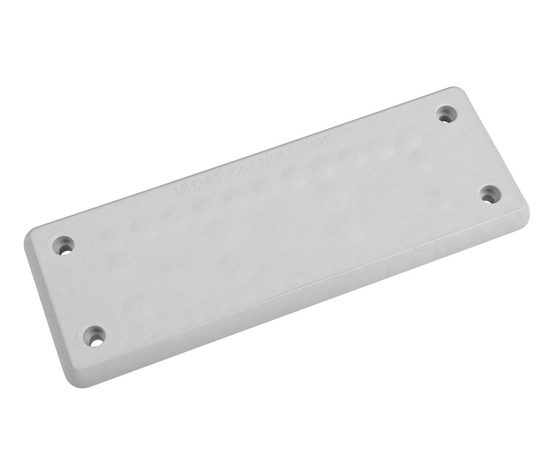 Cable entry plates