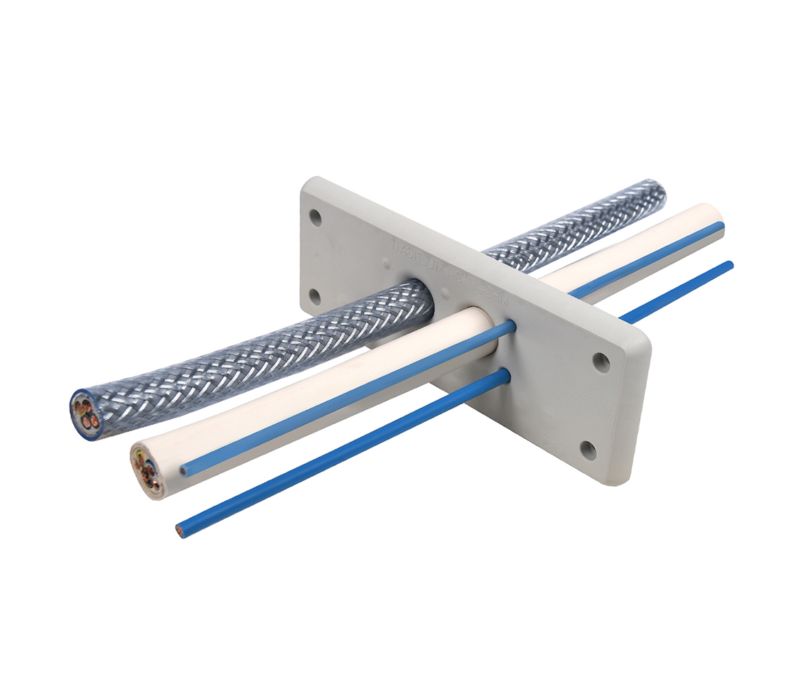 Cable entry plates