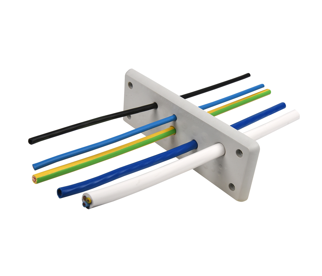 Cable entry plates
