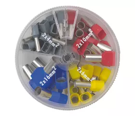 Sortimentsdose Aderendhülsen 2 x 4 bis 16 mm²