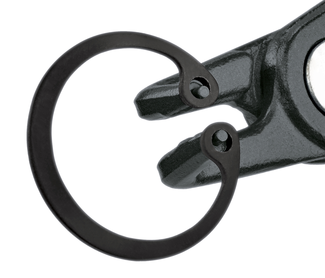 Pinza per anelli di sicurezza