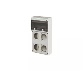 Scame Modulares AP-Gehäuse für 11 Module IP66 Serie Block