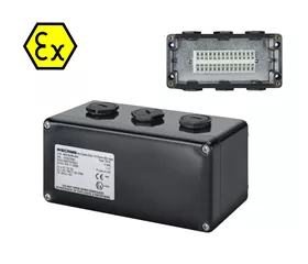 Cassetta ATEX IP66, 14 morsetti a gabbia, 2,5 mm²