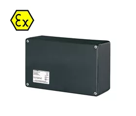 Involucro vuoto ATEX GRP, IP66, nero RAL 9005