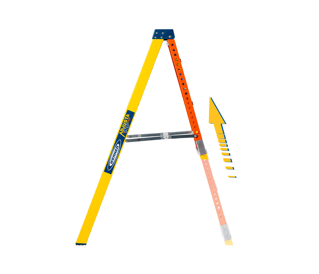 Adjustastep fiberglas