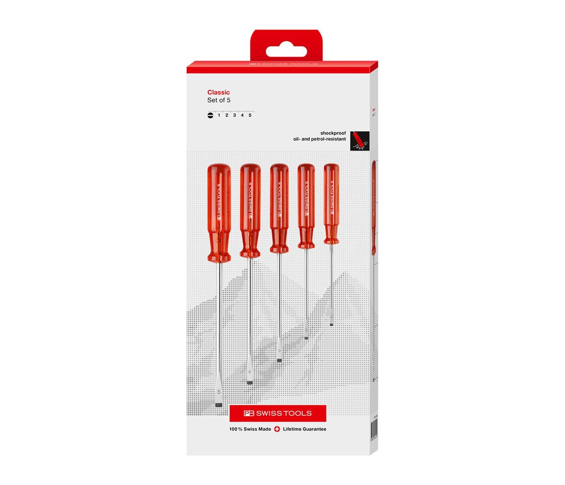 Classic screwdrivers set