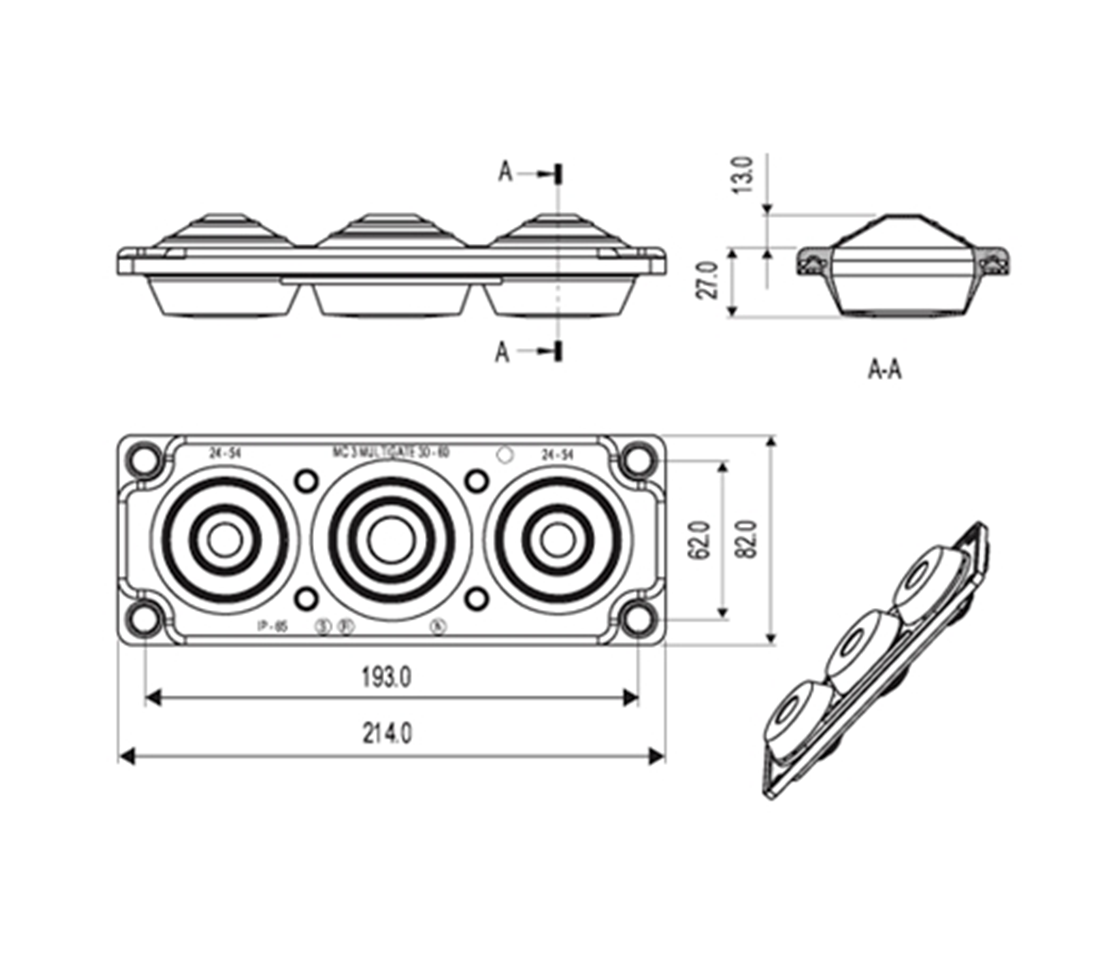 MC-3 combustible lg 1pc