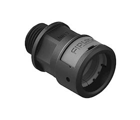 ASPA-NPT - Straight Cable Protection Fitting, NPT Thread, IP69