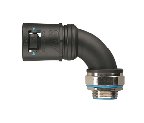 Schlauchverschraubung ATS-MS-UL-90-AG IP68, 90° metrisch