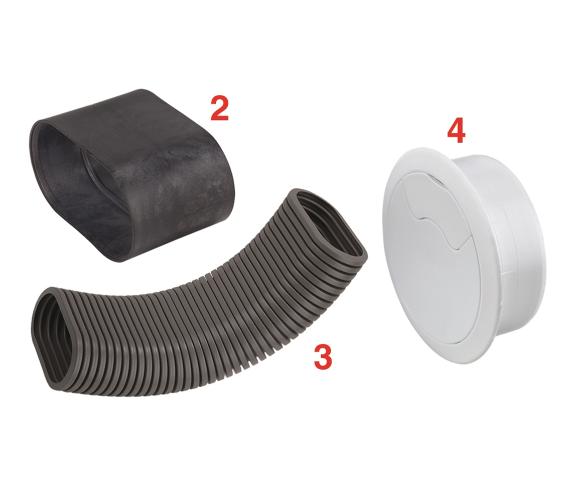 Corrugated plastic tube