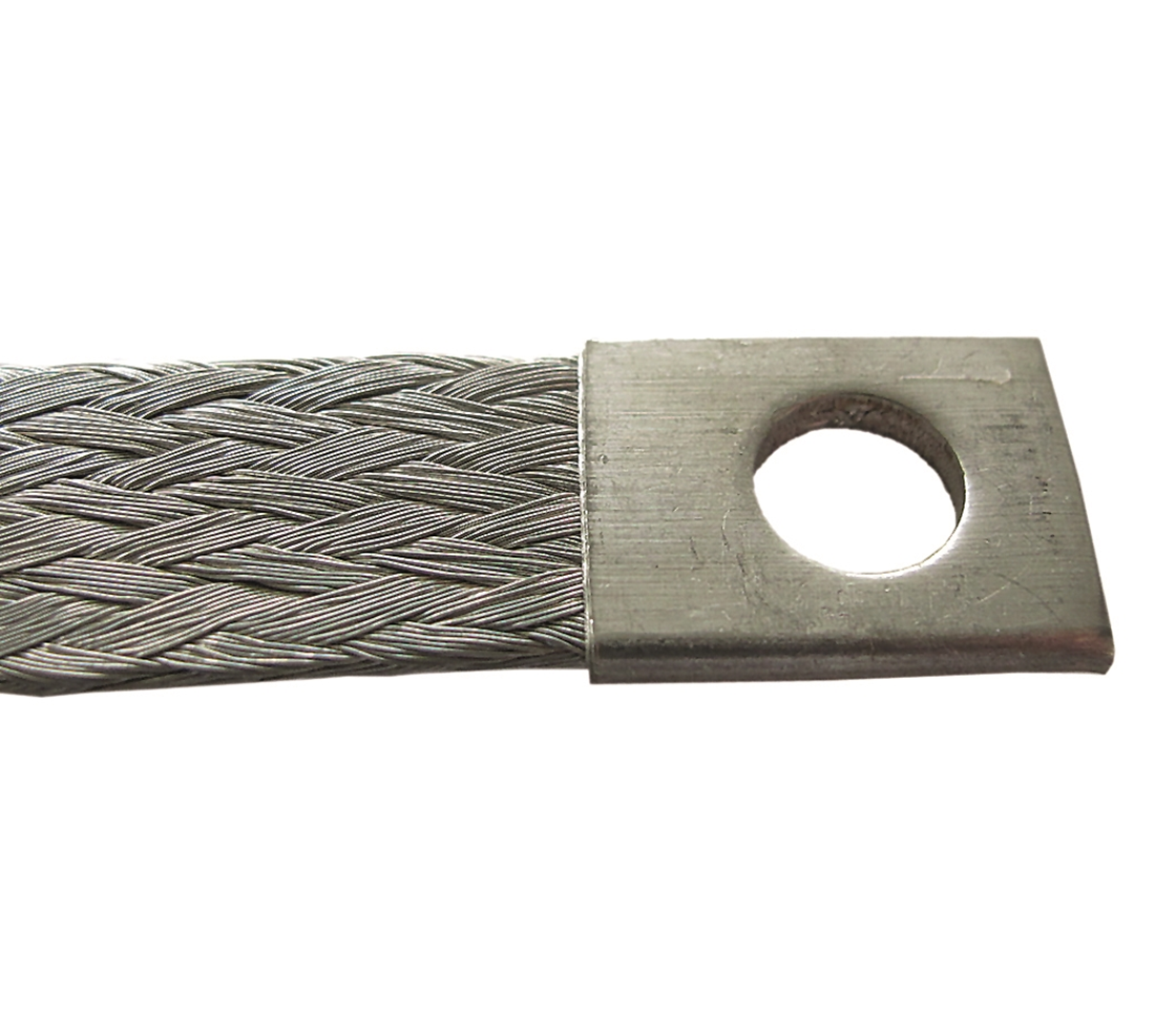 Tresse de terre 10mm2 L=250mm