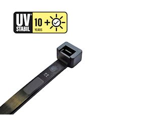 UV-stabilisierte Kabelbinder SAPI SELCO UV für Solaranlagen