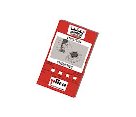 Etiquettes imprimables TEK/TPS avec bordure
