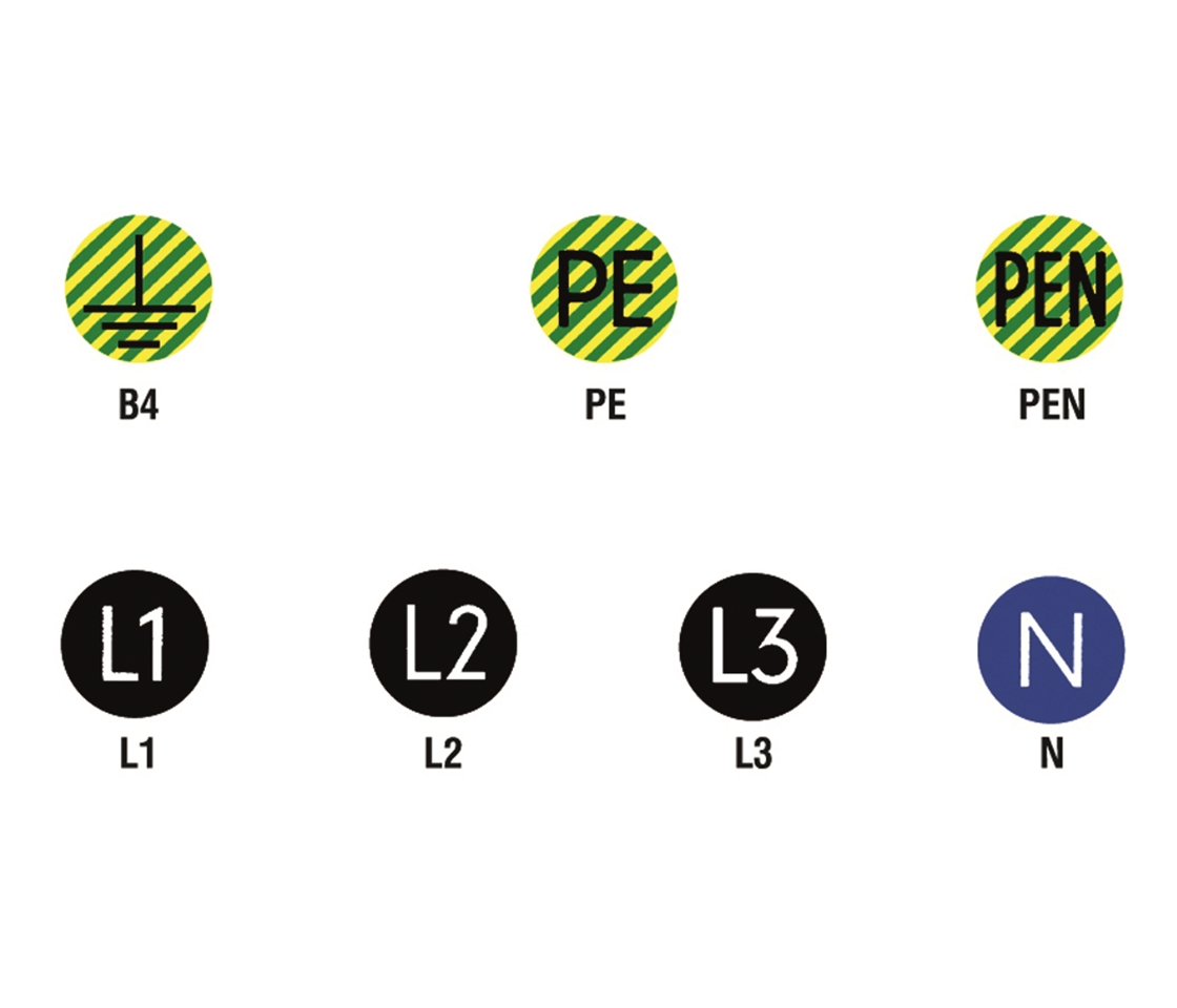 LKZ L1 25.00mm bk/wh 50pc